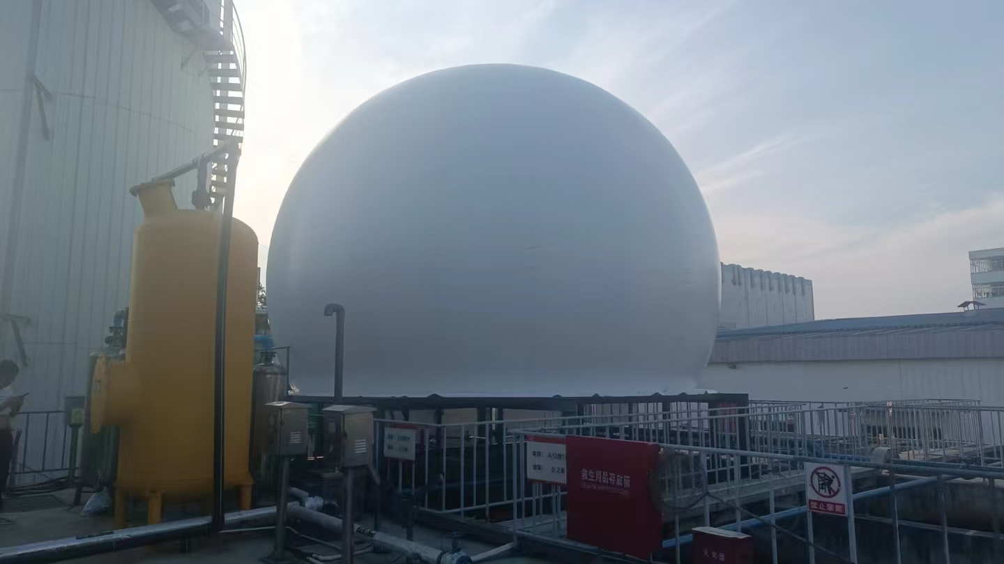 双膜气柜安徽客户